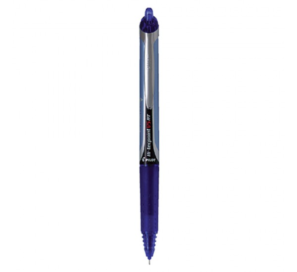 Penna Hi-Tecpoint V5 RT a scatto - blu