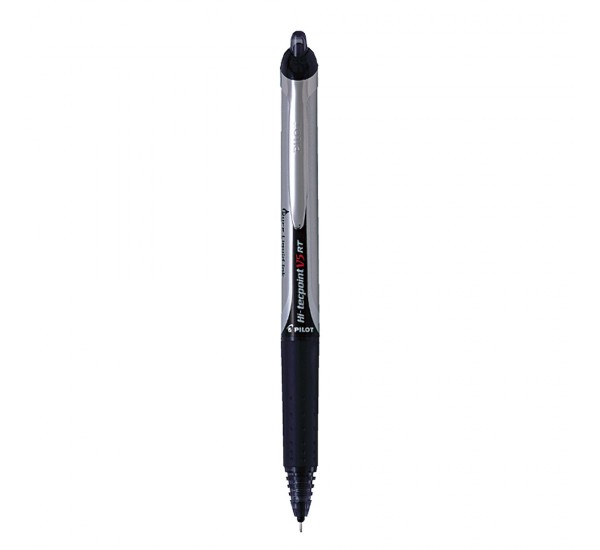 Penna Hi-Tecpoint V5 RT a scatto - nero