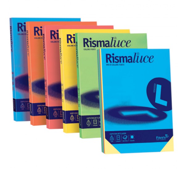 Carta Rismaluce A4 - giallo