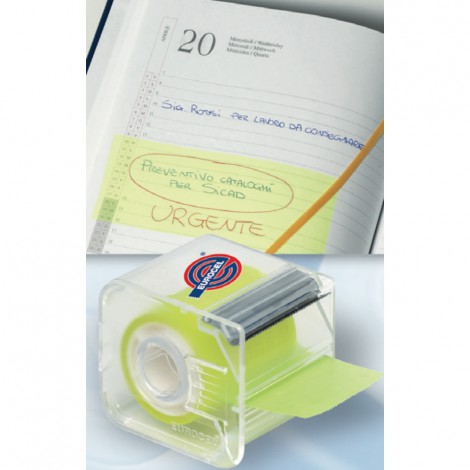 Nastro adesivo Memograph® fluorescente - giallo