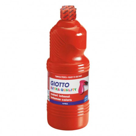 Tempera pronta qualità extra Giotto - Rosso Vermiglione