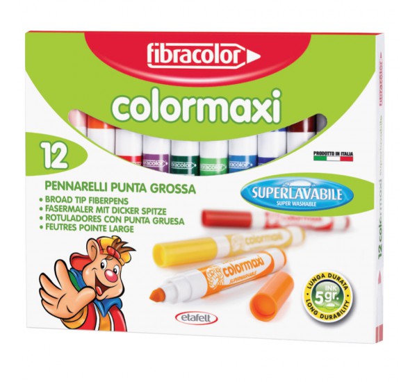 Pennarelli Colormaxi - 12 pz.