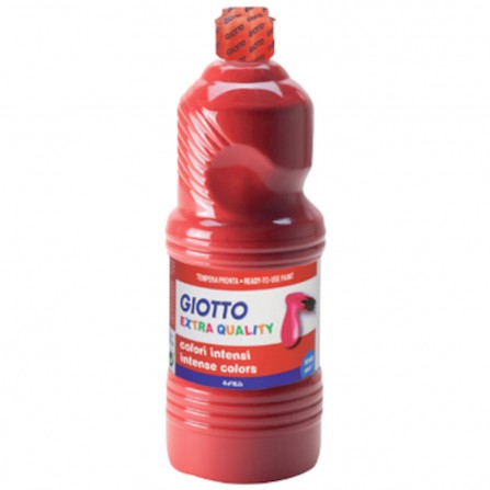 Tempera pronta qualità extra Giotto - Rosso Scarlatto