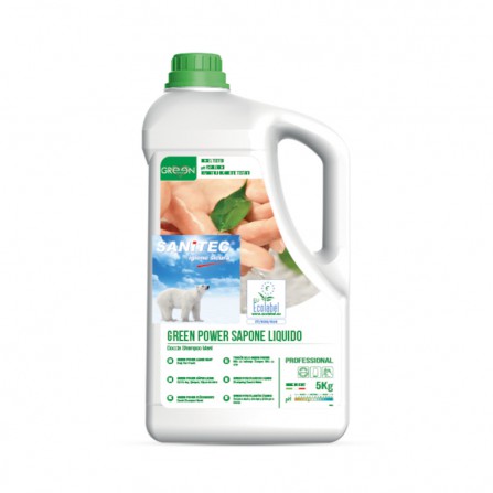 Sapone Liquido Green Power -  Tanica 5 kg