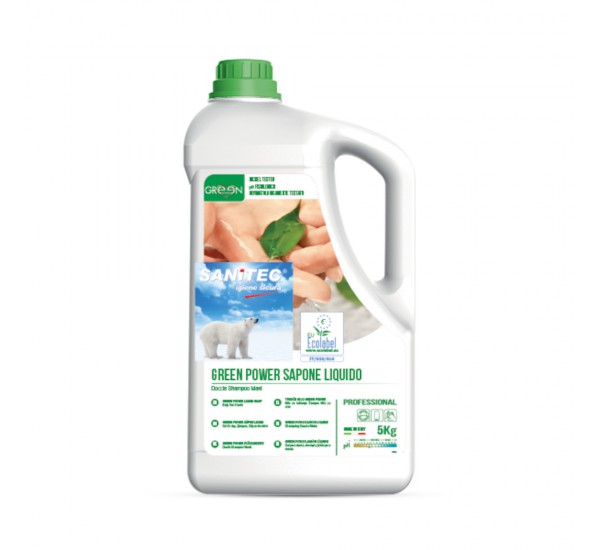 Sapone Liquido Green Power -  Tanica 5 kg